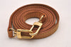 Authentic Louis Vuitton Leather Shoulder Strap Beige 45.9" LV 1667J