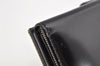 Authentic GUCCI Jackie Vintage Bifold Wallet Purse Canvas Leather Black 1668K