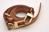 Authentic Louis Vuitton Leather Shoulder Strap Beige 40.7-47.2" LV 1669J