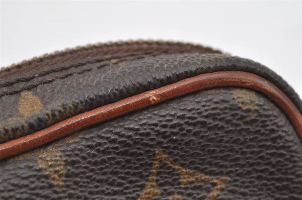 Authentic Louis Vuitton Monogram Marly Dragonne PM M51827 Clutch Hand Bag 1670I