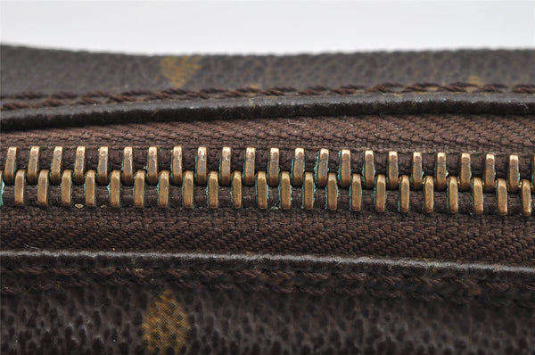 Authentic Louis Vuitton Monogram Marly Dragonne PM M51827 Clutch Hand Bag 1670I