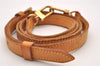 Authentic Louis Vuitton Leather Shoulder Strap Beige 41.1-48" LV 1670J