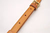 Authentic Louis Vuitton Leather Shoulder Strap Beige 41.1-48" LV 1670J