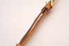 Authentic Louis Vuitton Leather Shoulder Strap Beige 41.1-48" LV 1670J