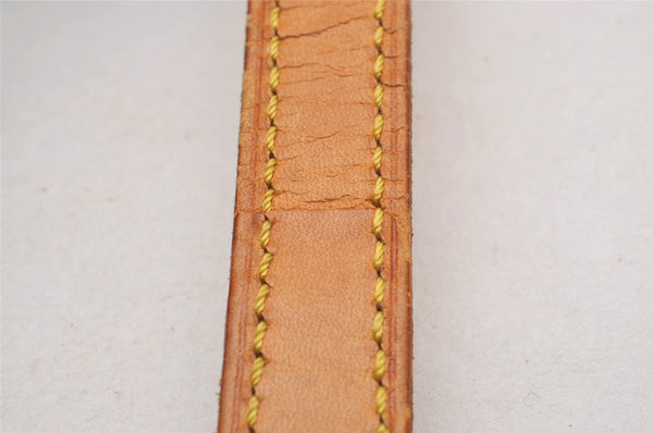 Authentic Louis Vuitton Leather Shoulder Strap Beige 41.1-48" LV 1670J