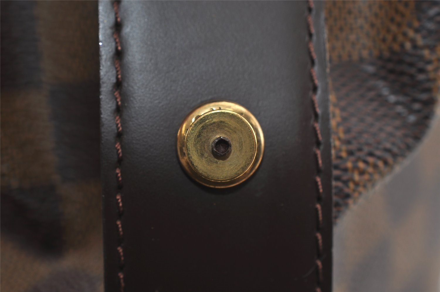 Authentic Louis Vuitton Damier Chelsea Shoulder Tote Bag N51119 LV 1671I