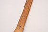 Authentic Louis Vuitton Leather Shoulder Strap Beige 40.4-46.9" LV 1671J