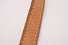 Authentic Louis Vuitton Leather Shoulder Strap Beige 40.4-46.9" LV 1671J