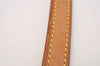 Authentic Louis Vuitton Leather Shoulder Strap Beige 40.4-46.9" LV 1671J