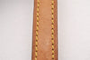 Authentic Louis Vuitton Leather Shoulder Strap Beige 40.4-46.9" LV 1671J