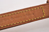 Authentic Louis Vuitton Leather Shoulder Strap Beige 40.4-46.9" LV 1671J