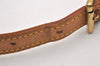 Authentic Louis Vuitton Leather Shoulder Strap Beige 40.4-46.9" LV 1671J