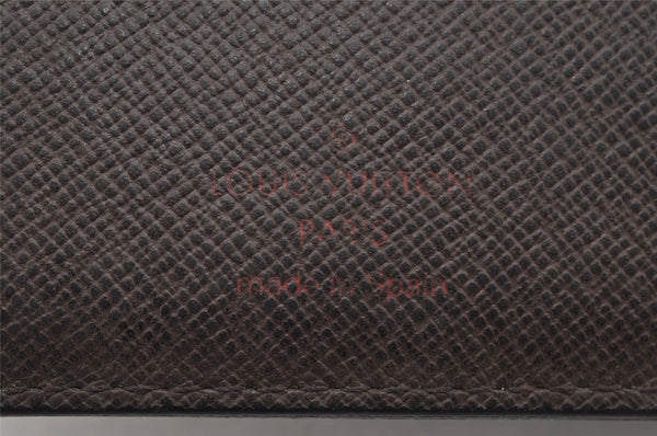 Auth Louis Vuitton Damier Porte Billet Carte Credit Monnaie N61665 Wallet 1671K