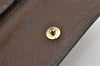 Auth Louis Vuitton Damier Porte Billet Carte Credit Monnaie N61665 Wallet 1671K