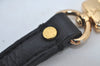 Authentic Louis Vuitton Leather Shoulder Strap Black 36.2-44.9" LV 1672J