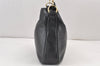 Authentic GUCCI Bamboo 2Way Shoulder Hand Bag Purse Leather Black Junk 1673K