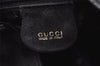 Authentic GUCCI Bamboo 2Way Shoulder Hand Bag Purse Leather Black Junk 1673K