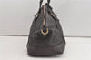 Authentic GUCCI 2Way Shoulder Hand Bag GG PVC Leather 309614 Brown 1674J