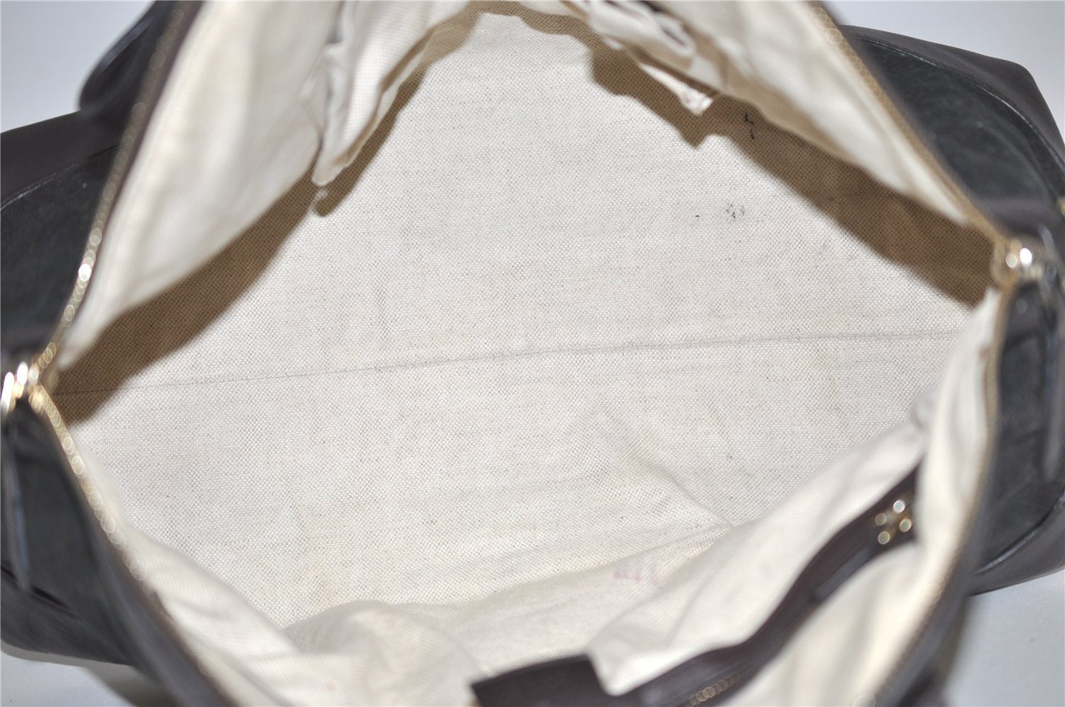 Authentic GUCCI 2Way Shoulder Hand Bag GG PVC Leather 309614 Brown 1674J