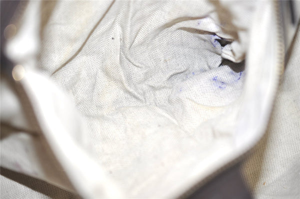 Authentic GUCCI 2Way Shoulder Hand Bag GG PVC Leather 309614 Brown 1674J