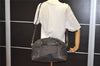 Authentic GUCCI 2Way Shoulder Hand Bag GG PVC Leather 309614 Brown 1674J