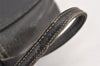 Authentic GUCCI Vintage Clutch Hand Bag Purse Leather Black Junk 1674K