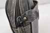 Authentic GUCCI Vintage Clutch Hand Bag Purse Leather Black Junk 1674K