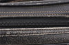 Authentic GUCCI Vintage Clutch Hand Bag Purse Leather Black Junk 1674K
