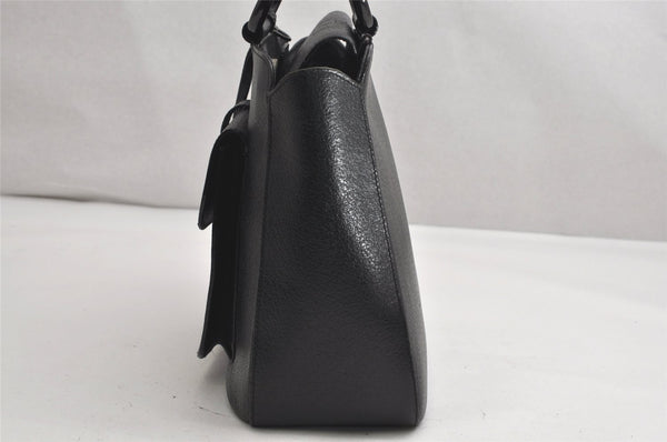 Authentic GUCCI Vintage 2Way Shoulder Tote Bag Leather Black Junk 1675K