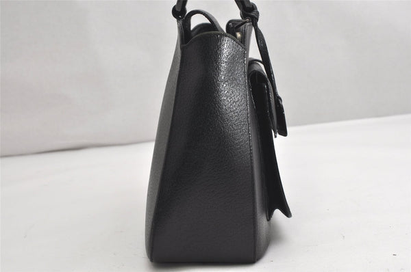 Authentic GUCCI Vintage 2Way Shoulder Tote Bag Leather Black Junk 1675K