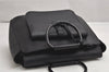 Authentic GUCCI Vintage 2Way Shoulder Tote Bag Leather Black Junk 1675K