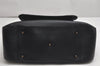 Authentic GUCCI Vintage 2Way Shoulder Tote Bag Leather Black Junk 1675K
