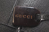 Authentic GUCCI Vintage 2Way Shoulder Tote Bag Leather Black Junk 1675K