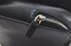 Authentic GUCCI Jackie Drawstring Backpack Nylon Leather 0030245 Black 1676K