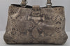 Authentic COACH Vintage Shoulder Hand Bag Leather F19679 Gray 1677J