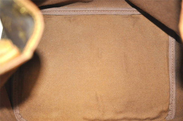 Authentic Louis Vuitton Monogram Petit Noe M42226 Shoulder Drawstring Bag 1678I