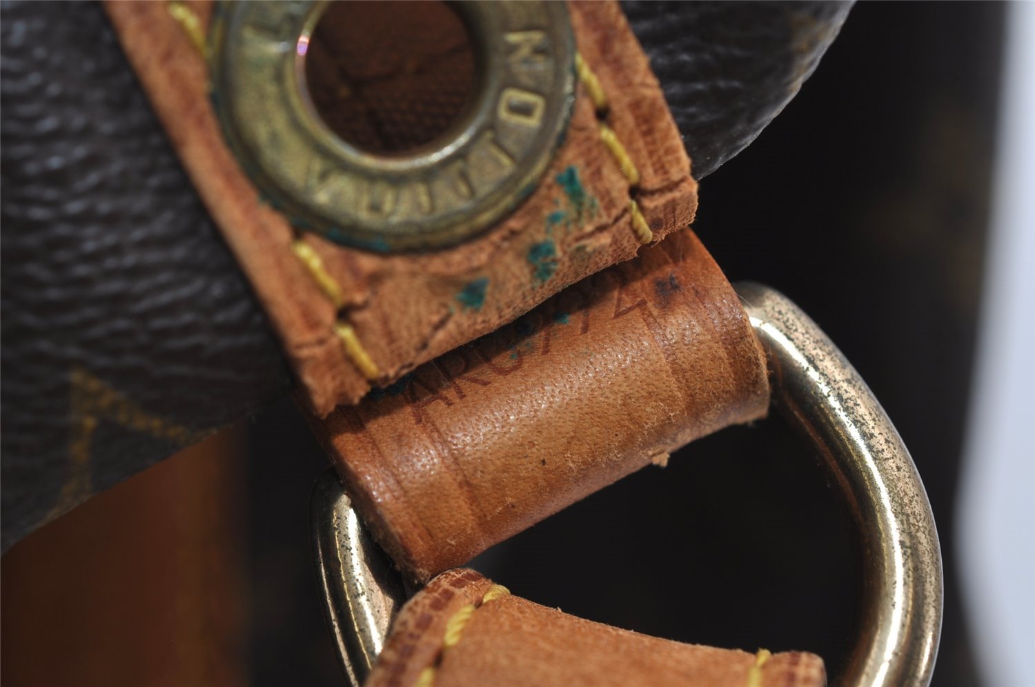 Authentic Louis Vuitton Monogram Petit Noe M42226 Shoulder Drawstring Bag 1678I