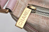 Authentic CHANEL Vintage New Travel Line Shoulder Hand Bag Purse Pink 1678K