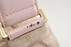 Authentic CHANEL Vintage New Travel Line Shoulder Hand Bag Purse Pink 1678K