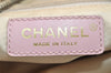 Authentic CHANEL Vintage New Travel Line Shoulder Hand Bag Purse Pink 1678K