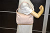 Authentic CHANEL Vintage New Travel Line Shoulder Hand Bag Purse Pink 1678K