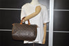 Authentic Louis Vuitton Monogram Speedy 30 Hand Boston Bag M41526 LV 1679I