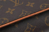 Authentic Louis Vuitton Monogram Pochette Twin GM Shoulder Bag M51852 LV 1681J