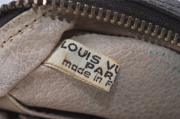 Auth Louis Vuitton Monogram Trousse Toilette 18 Clutch Hand Bag Old Model 1682I