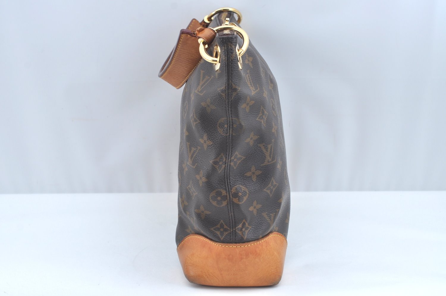 Authentic Louis Vuitton Monogram Berri PM Shoulder Hand Bag M41623 LV Junk 1682J
