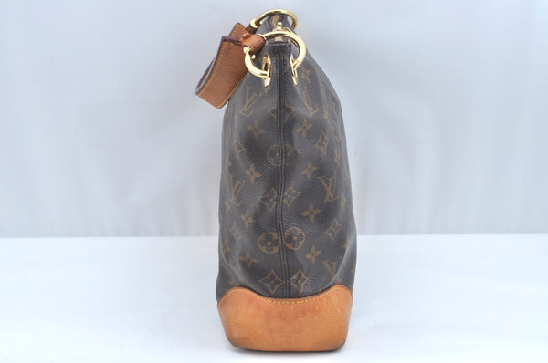 Authentic Louis Vuitton Monogram Berri PM Shoulder Hand Bag M41623 LV Junk 1682J