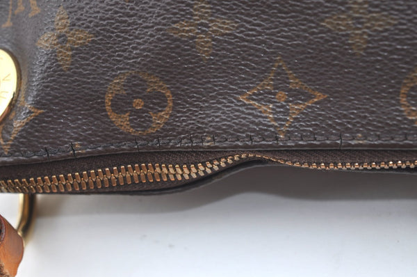 Authentic Louis Vuitton Monogram Berri PM Shoulder Hand Bag M41623 LV Junk 1682J