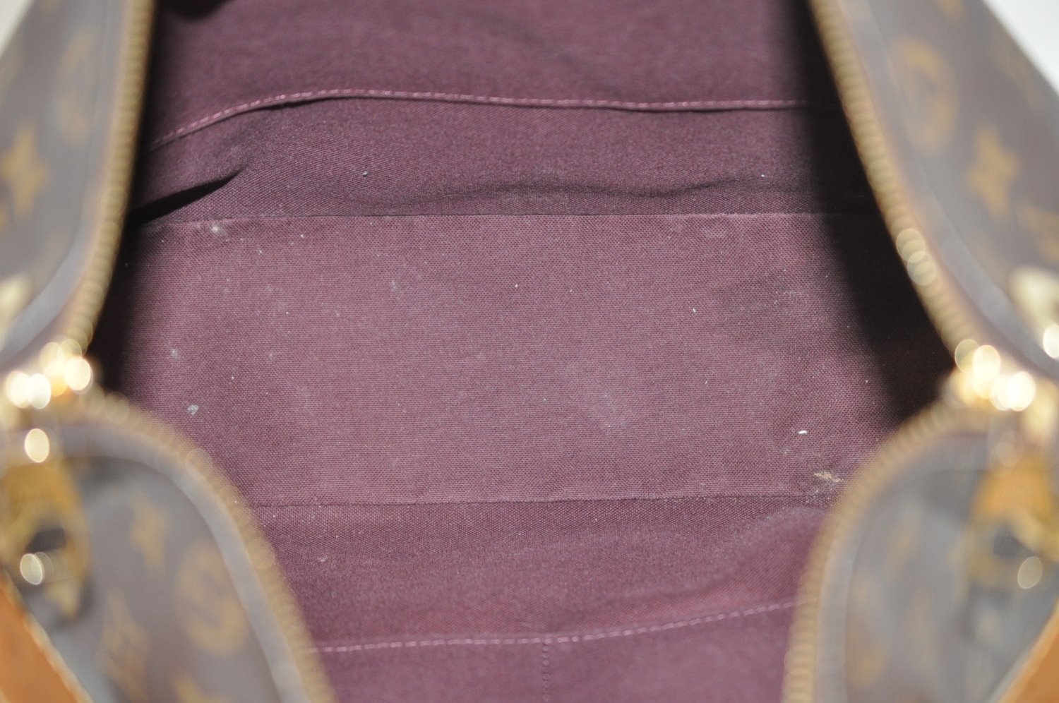 Authentic Louis Vuitton Monogram Berri PM Shoulder Hand Bag M41623 LV Junk 1682J