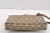 Authentic GUCCI GG Plus Clutch Hand Bag Purse GG PVC Leather Brown Junk 1682K