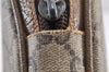 Authentic GUCCI GG Plus Clutch Hand Bag Purse GG PVC Leather Brown Junk 1682K